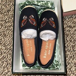 Kate spade NEW IN BOX butterfly shoes